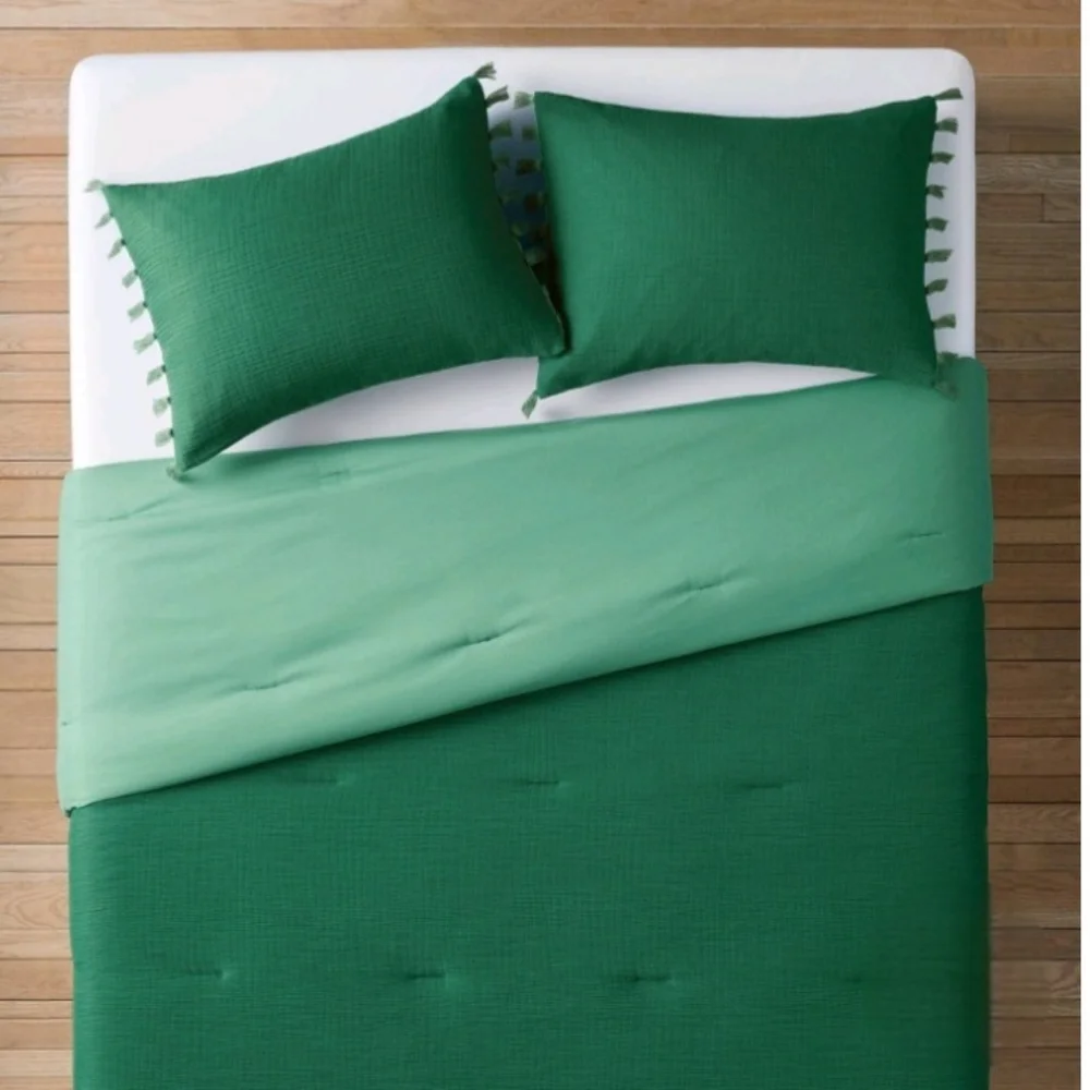 Opalhouse designed w Jungalow Twin/Twin Extra Long Comforter and Sham Set Dark T